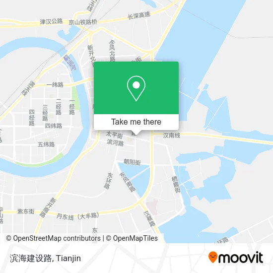 滨海建设路 map