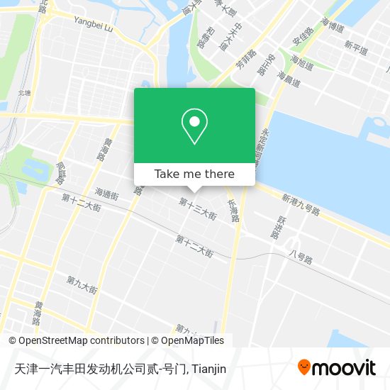 天津一汽丰田发动机公司贰-号门 map