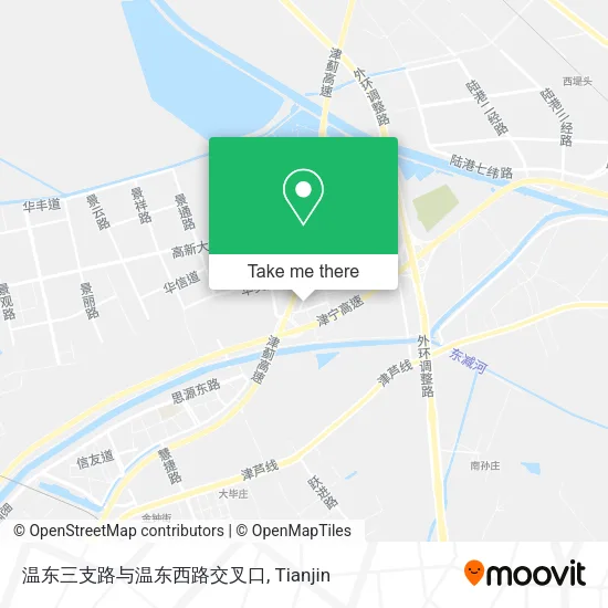 温东三支路与温东西路交叉口 map