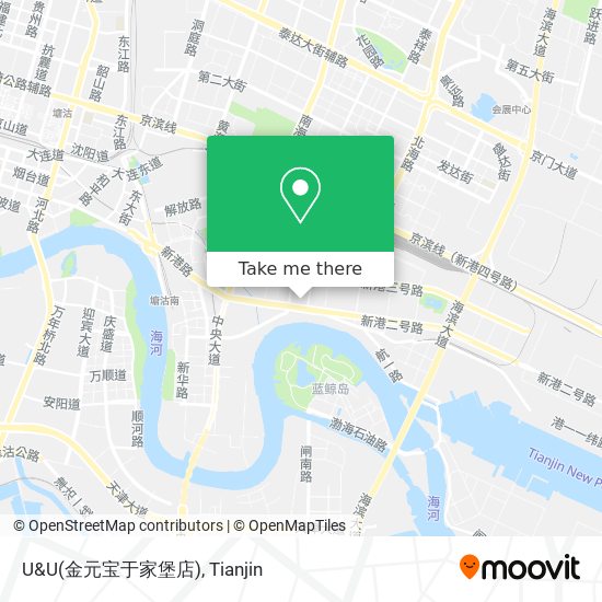U&U(金元宝于家堡店) map