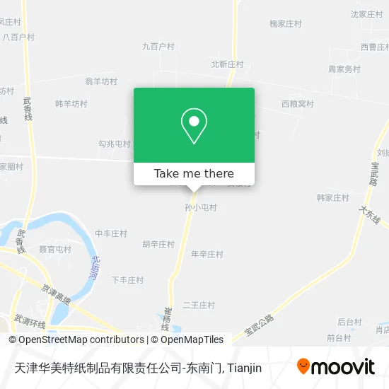 天津华美特纸制品有限责任公司-东南门 map