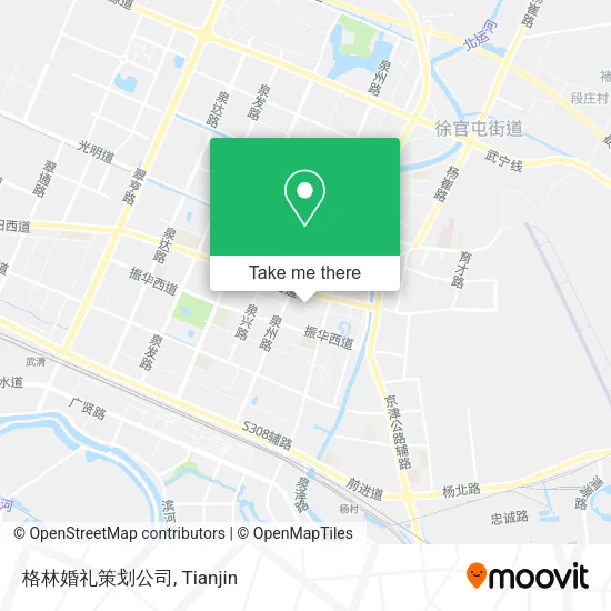格林婚礼策划公司 map