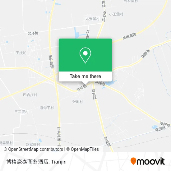 博格豪泰商务酒店 map
