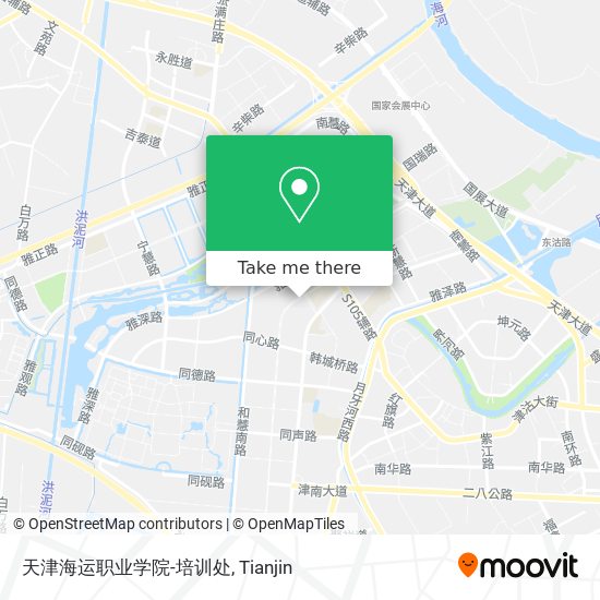天津海运职业学院-培训处 map