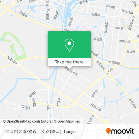 丰泽四大道/建设二支路(路口) map