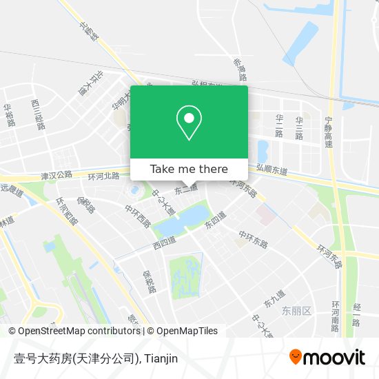 壹号大药房(天津分公司) map