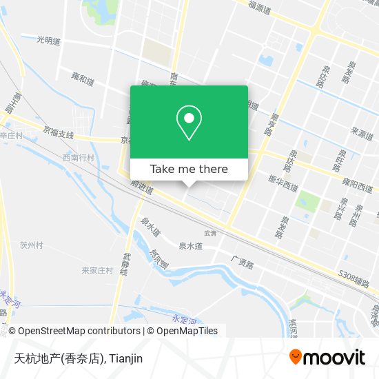 天杭地产(香奈店) map