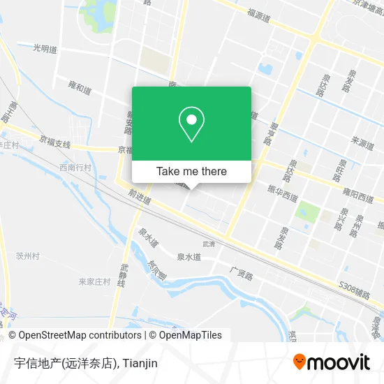宇信地产(远洋奈店) map