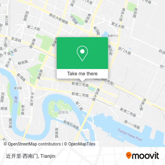 近开里-西南门 map