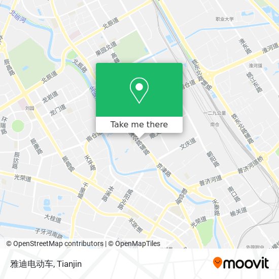 雅迪电动车 map
