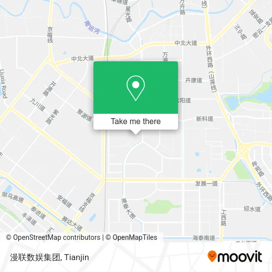 漫联数娱集团 map