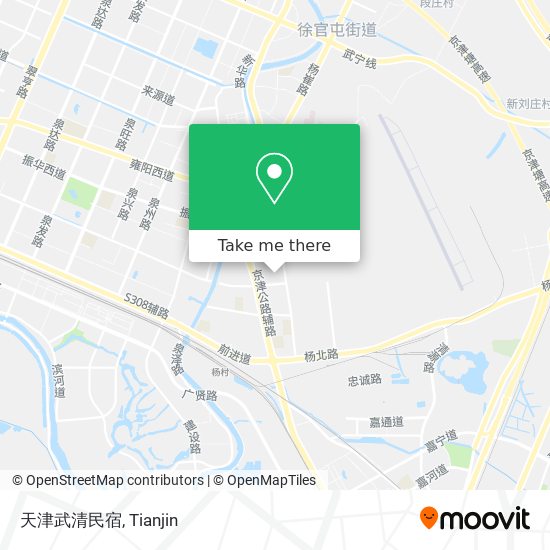 天津武清民宿 map