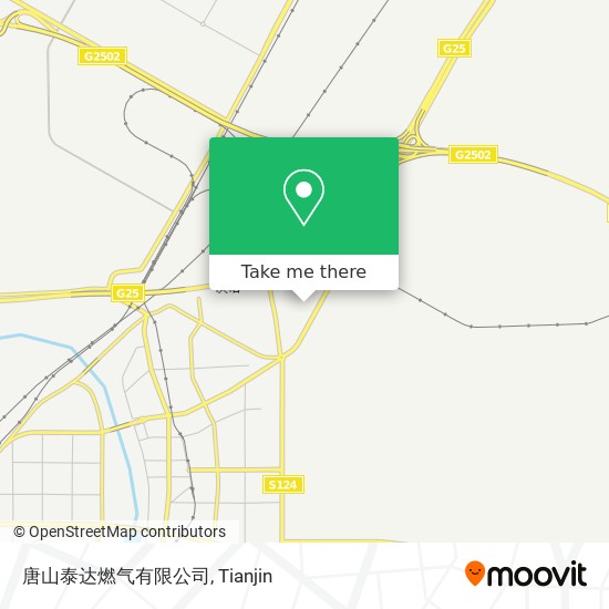 唐山泰达燃气有限公司 map