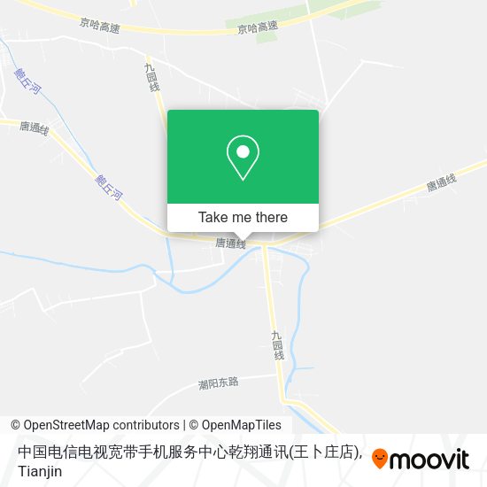 中国电信电视宽带手机服务中心乾翔通讯(王卜庄店) map