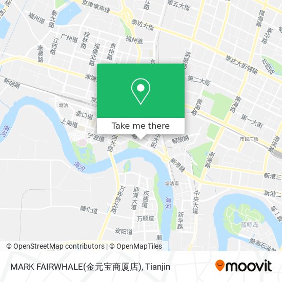 MARK FAIRWHALE(金元宝商厦店) map