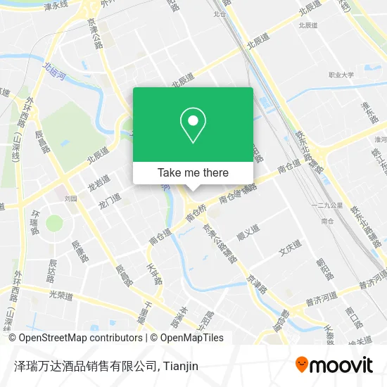 泽瑞万达酒品销售有限公司 map