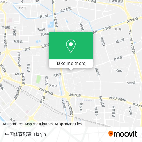 中国体育彩票 map