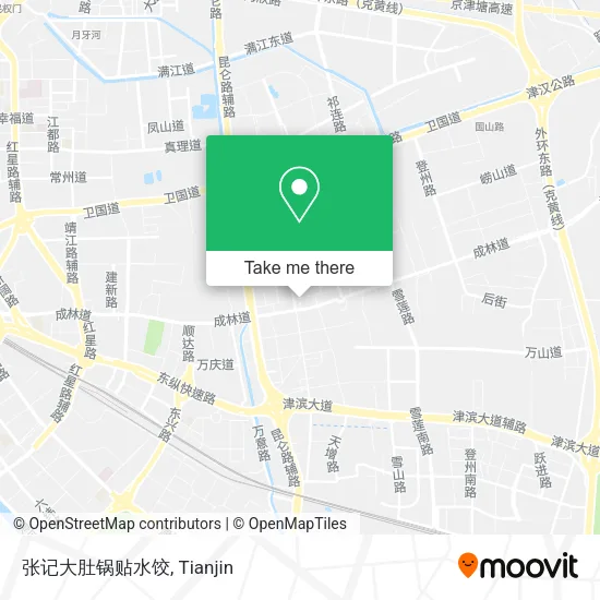 张记大肚锅贴水饺 map