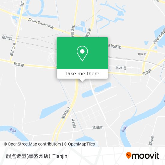 靓点造型(馨盛园店) map