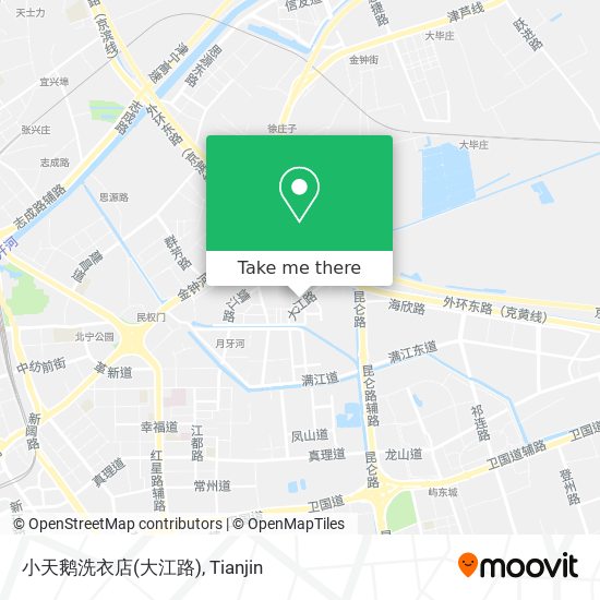 小天鹅洗衣店(大江路) map