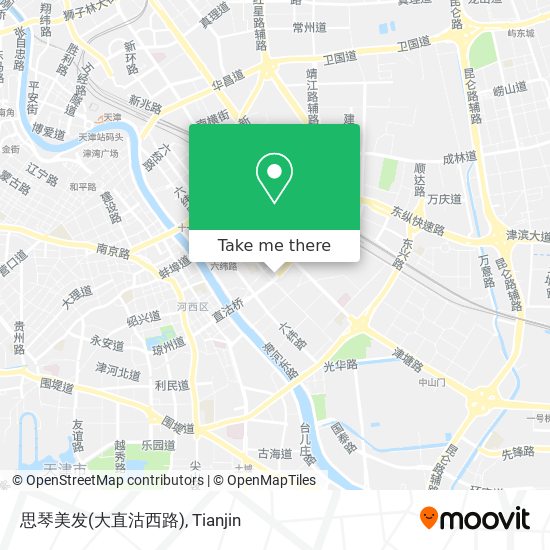 思琴美发(大直沽西路) map
