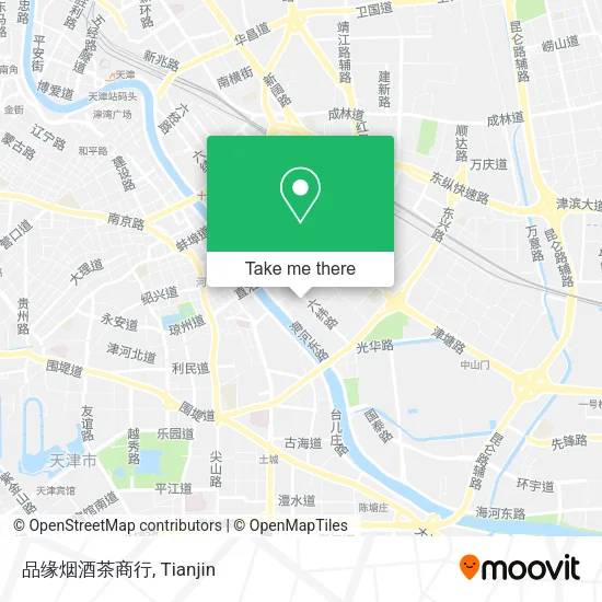 品缘烟酒茶商行 map