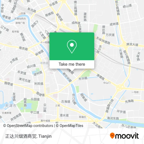 正达川烟酒商贸 map