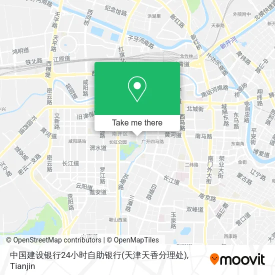 中国建设银行24小时自助银行(天津天香分理处) map