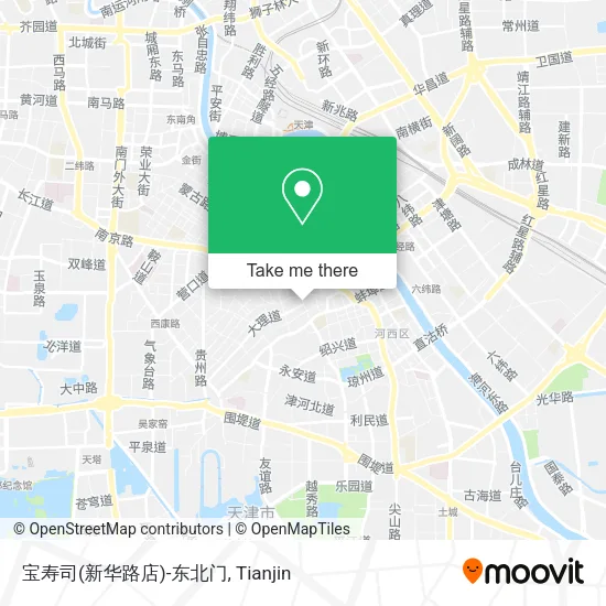 宝寿司(新华路店)-东北门 map