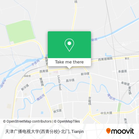 天津广播电视大学(西青分校)-北门 map