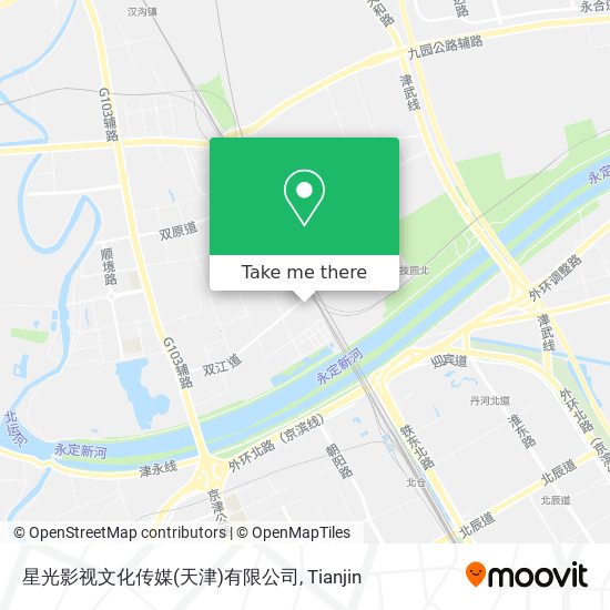 星光影视文化传媒(天津)有限公司 map