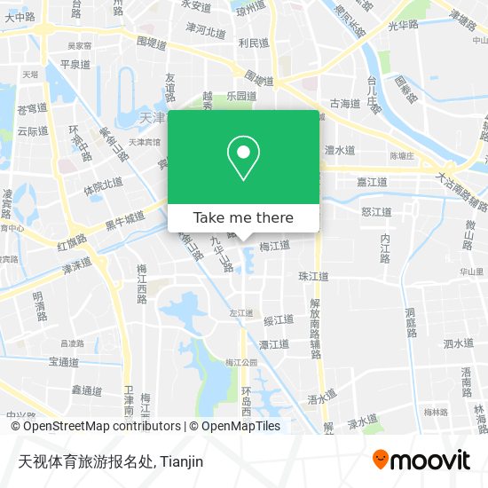 天视体育旅游报名处 map