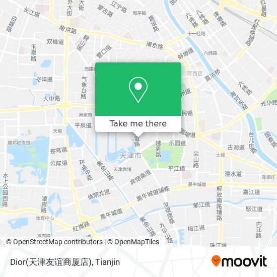Dior(天津友谊商厦店) map