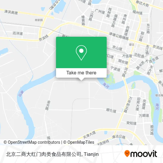 北京二商大红门肉类食品有限公司 map