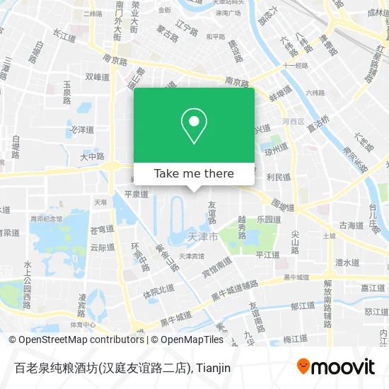 百老泉纯粮酒坊(汉庭友谊路二店) map