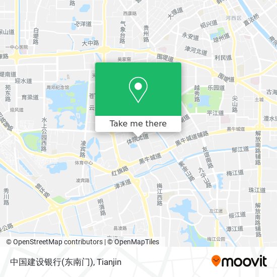 中国建设银行(东南门) map