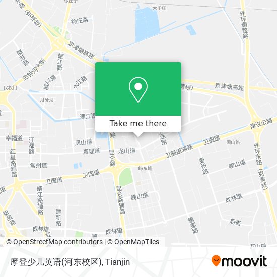 摩登少儿英语(河东校区) map