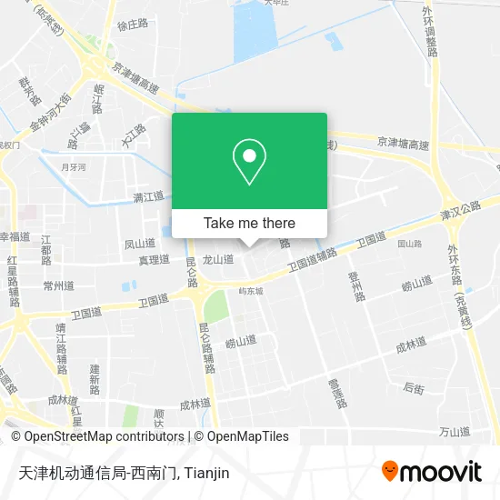 天津机动通信局-西南门 map