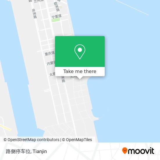 路侧停车位 map