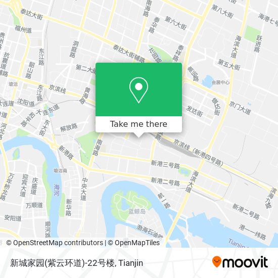 新城家园(紫云环道)-22号楼 map