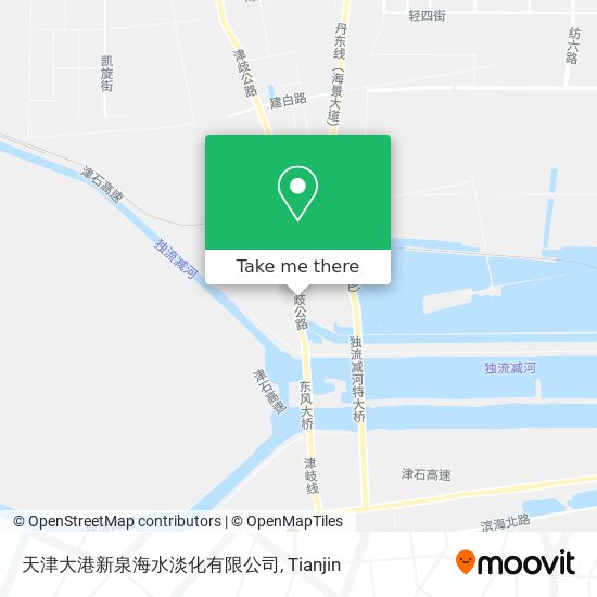 天津大港新泉海水淡化有限公司 map
