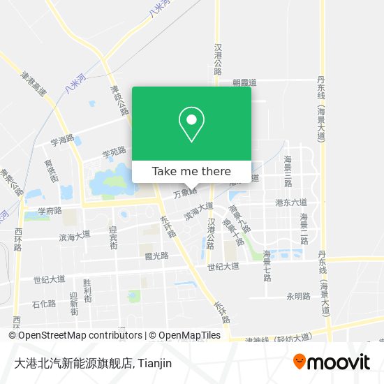 大港北汽新能源旗舰店 map