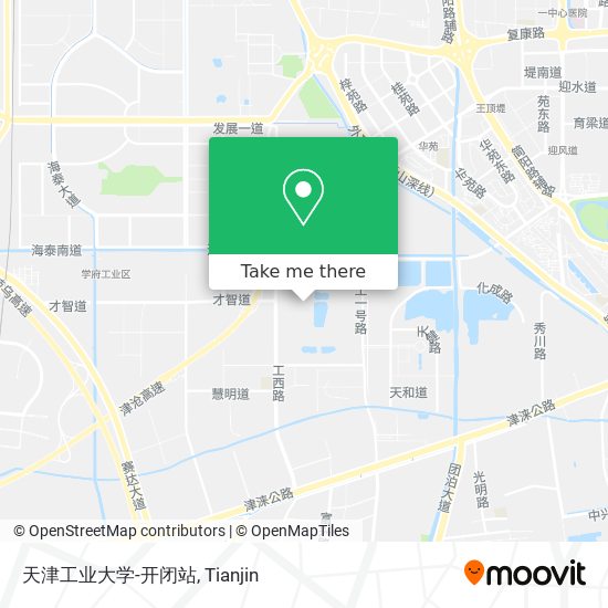 天津工业大学-开闭站 map
