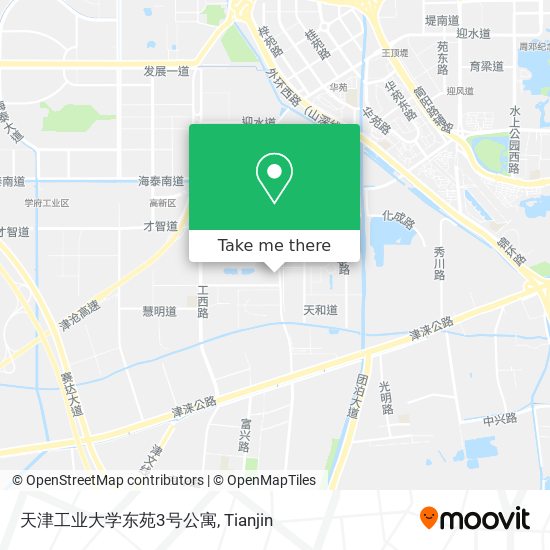 天津工业大学东苑3号公寓 map