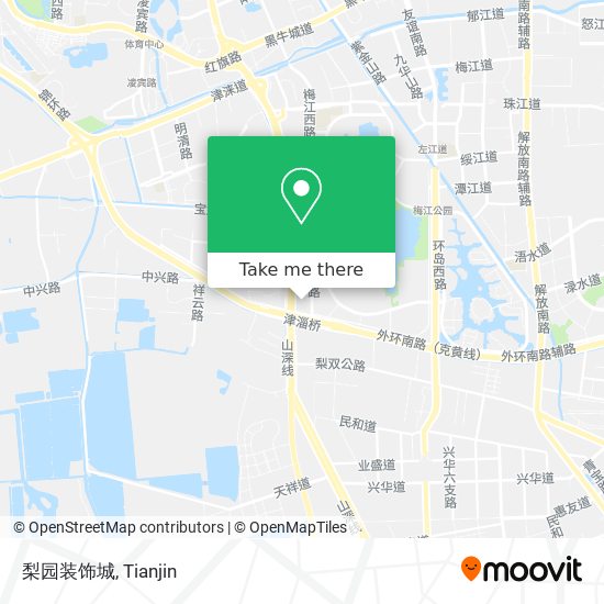 梨园装饰城 map