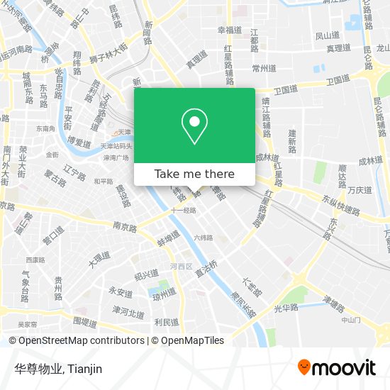 华尊物业 map