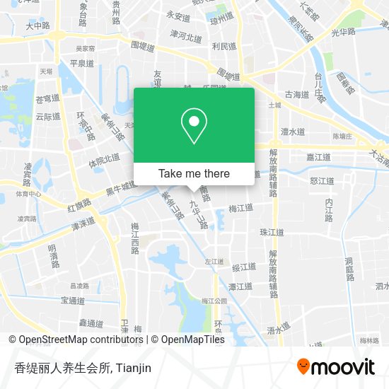 香缇丽人养生会所 map