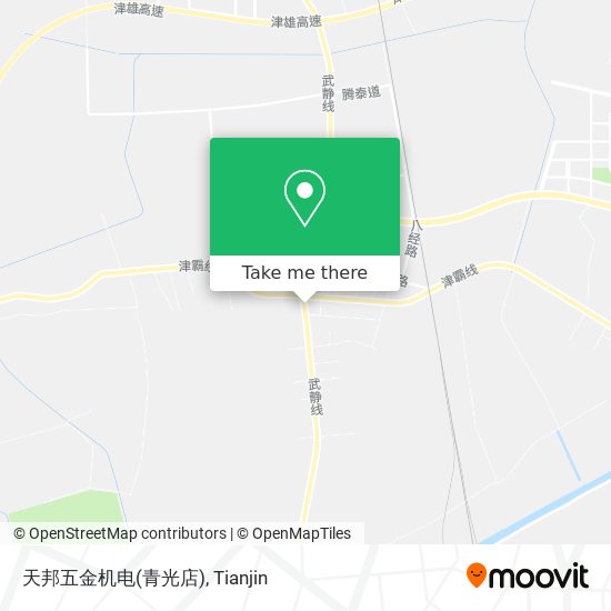 天邦五金机电(青光店) map