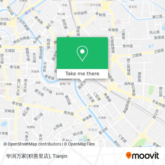 华润万家(积善里店) map