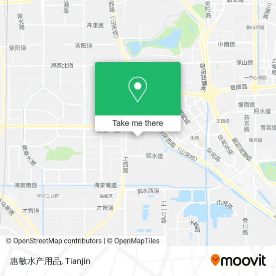 惠敏水产用品 map